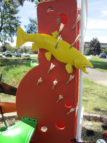 90 Day Lawn Ornament (detail 1)