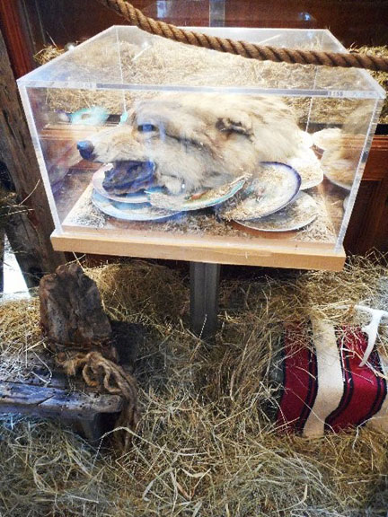 Life of Straw Installation (detail 1)